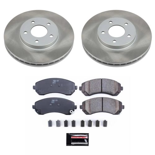 2002-2006 Buick Rendezvous Front Semi-Coated Rotor Brake Assembly - Heavy-Duty Fleet Replacement