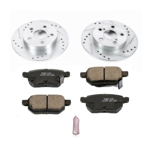 2011-2016 Scion tC Rear PowerStop Z23 Evolution Sport Brake Upgrade Kit - Premium Replacement