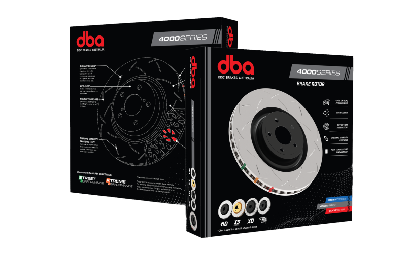 DBA 4000 Series Front Slotted Rotor for Porsche Boxster 1997-2014 - Premium Replacement - Image 7