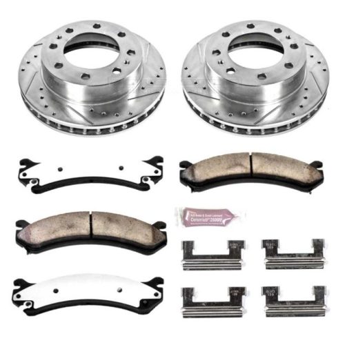 2010-2011 GMC Savana 2500 & Chevrolet Express 2500 Heavy-Duty Brake Rotor and Pad Assembly - Premium Replacement