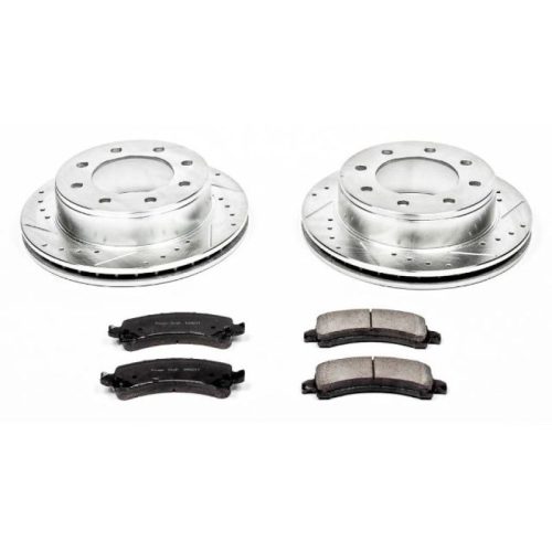 2010-2011 GMC Savana 2500 / Chevrolet Express 2500 Rear Z23 Evolution Sport Brake Upgrade Kit - Premium Replacement