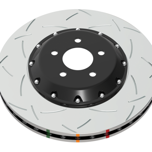 DBA 5000 Series T3 Slotted 2 Piece Front Rotor for Volkswagen Golf R Mk8 2022+ - Premium Replacement