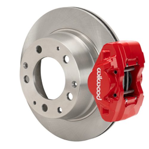 1950-1983 Porsche 911 Rear Brake Disc and Caliper Assembly with Flex Lines - Heavy-Duty Replacement