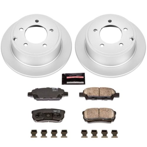 2010-2011 Dodge Avenger, 2008-2009 Dodge Caliber, 2007 Jeep Compass Heavy-Duty Brake Rotor and Ceramic Pad Assembly - Premium Replacement