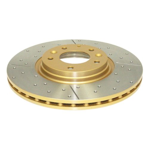 DBA Street Series Front Drilled and Slotted Rotor for Mazda Mazdaspeed 6 2006-2007 - Premium Replacement
