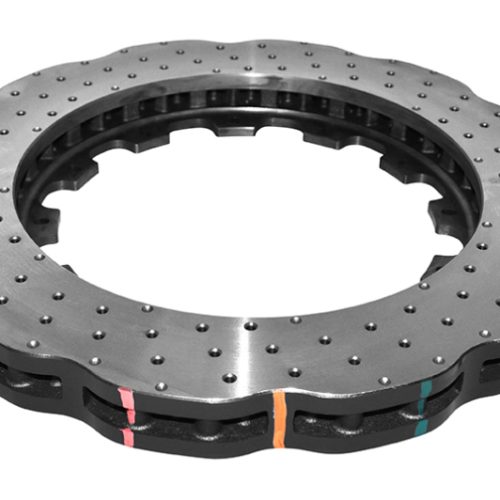 DBA 5000 Series Drilled Front Brake Rotor for Audi RS3 2017-24 - High-Performance Replacement for Street and Track Use - Image 7