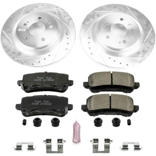 2018-2019 Honda Odyssey Rear PowerStop Z23 Evolution Sport Brake Kit - Premium Heavy-Duty Performance Upgrade