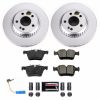 2017-2021 Mercedes-Benz C300 Rear Power Stop Z23 Evolution Sport Coated Brake Kit - Premium Replacement