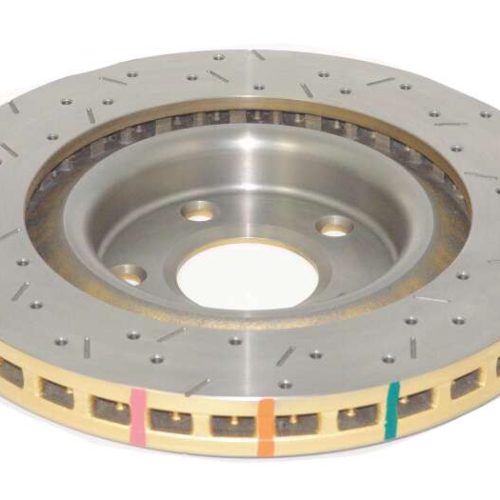 DBA 4000 Series Front Drilled and Slotted Rotor for Chevrolet Corvette 1998-2007 - Premium Performance Replacement - Image 7