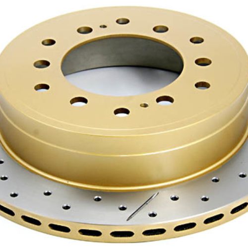 DBA Street Series Rear Drilled and Slotted Rotor for Toyota Land Cruiser 1997-2006 - Premium Replacement - Image 3