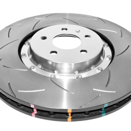 DBA 5000 Series Fully Assembled 2-Piece Silver Hat T3 Slot Rotor 380mm x 36mm for 2011-18 Audi A8 Quattro and SQ5 - Premium Replacement - Image 6