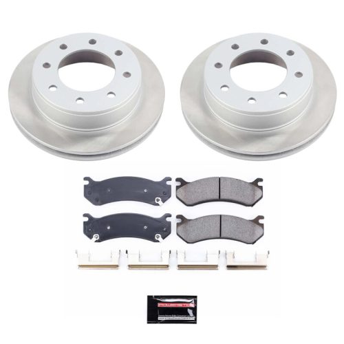 2007-2009 GMC Yukon XL 2500 & Chevrolet Suburban 2500 Heavy-Duty Disc Brake Rotor & Ceramic Brake Pad Assembly - Premium Replacement