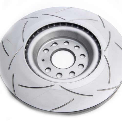 DBA Street Series T2 Slotted Brake Rotor - Front - 2012-14 Volkswagen Golf R - Premium Replacement - Image 8