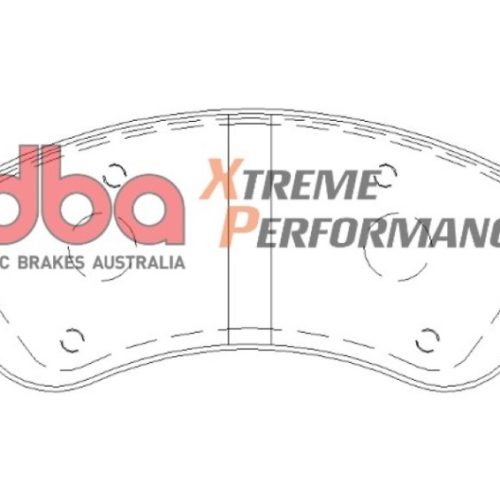 DBA XP Series Heavy-Duty Brake Pads for Ford Transit 2006-2018 - High-Performance Friction and Heat Resistance - Image 2