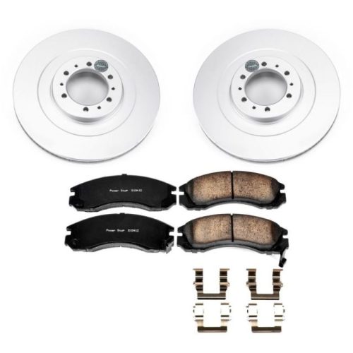 2001-2004 Mitsubishi Montero Sport Front Z17 Evolution Geomet Coated Brake Kit - Premium Replacement