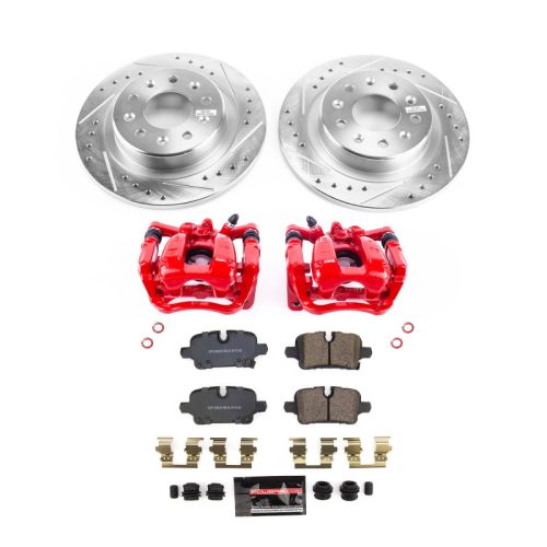 2020-2021 Chevrolet Malibu Rear Z23 Evolution Sport Brake Upgrade Kit with Calipers - Premium Replacement