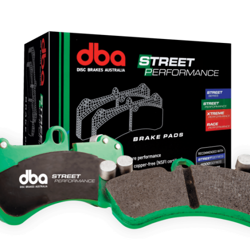 DBA Street Performance Brake Pads Front for Volkswagen Amarok V6 2012-2015 - Premium Replacement
