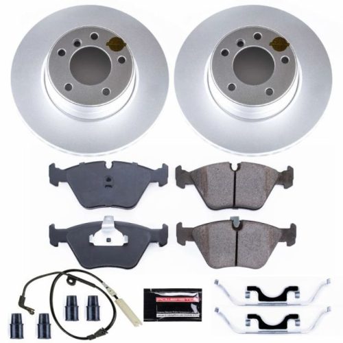 2004-2005 BMW 525i Front Z23 Evolution Sport Coated Brake Kit - Premium Replacement for European Vehicles