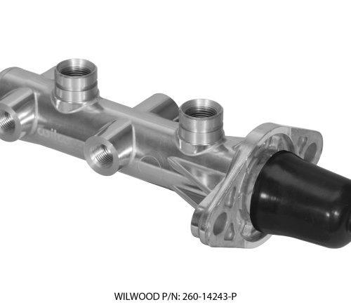 136513 Wilwood Tandem Remote Master Cylinder for High-Performance Brake Systems Drop-in