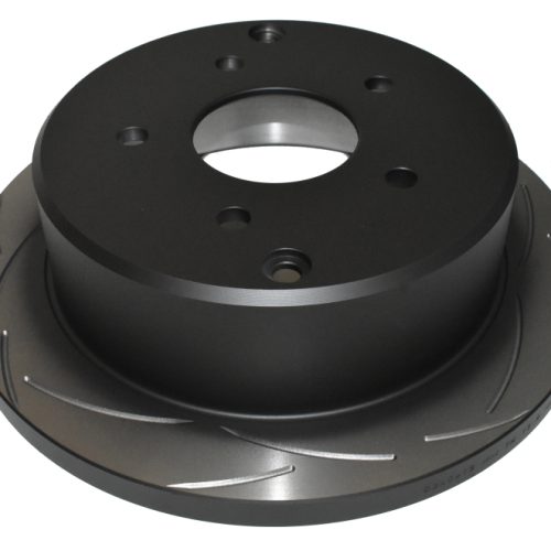 DBA Street Series Rear Slotted Brake Rotor for 2004 Pontiac GTO - Performance Upgrade - Image 2