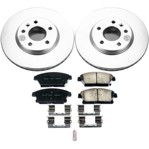 2011-2015 Chevrolet Cruze & Volt, 2012-2015 Buick Verano Heavy-Duty Brake Rotor and Ceramic Pad Assembly - Premium Replacement