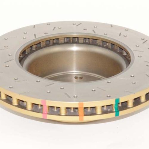 DBA 4000 Series Front Slotted and Drilled Rotor for Pontiac GTO 2005-2006 - Premium Replacement Performance Brake Rotor - Image 7