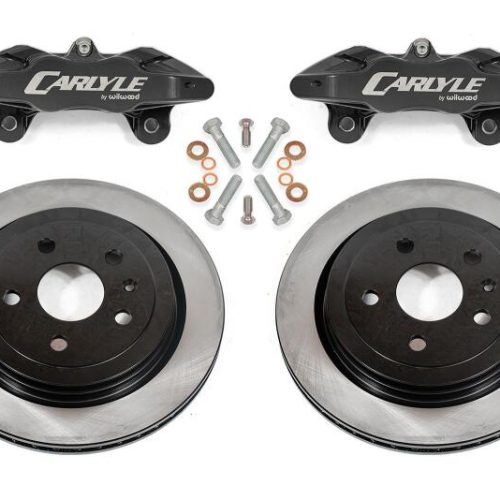 2011-2013 Chevrolet Corvette C6 Brake Kit for 15-Inch Conversion with Solid Rotors and Billet Aluminum Calipers - Premium Replacement
