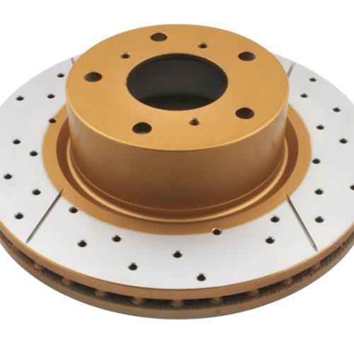 DBA X Street Series Front Drilled and Slotted Rotor for 2004 Pontiac GTO - Premium Replacement