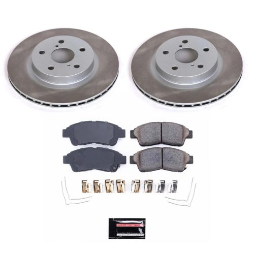 1996-2003 Toyota RAV4 Front Semi-Coated Rotor Brake Assembly - Heavy-Duty Fleet Replacement