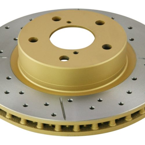 DBA Street Series Cross Drilled and Slotted Rotor for Subaru Impreza and Legacy 1993-2001 - Premium Replacement - Image 5