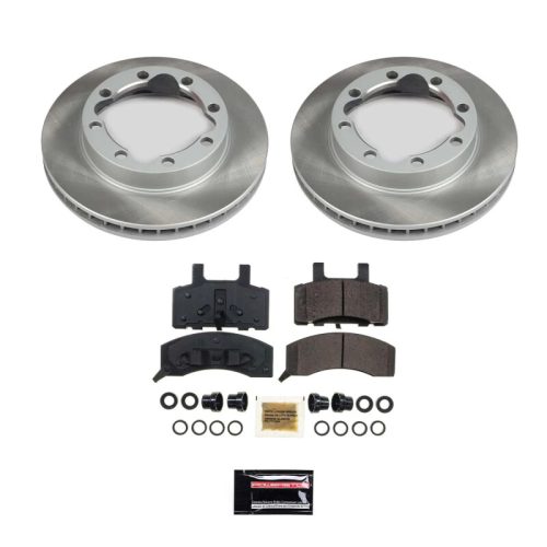 1994-1995 GMC K1500 Suburban Front Semi-Coated Rotor Brake Assembly - Premium Replacement