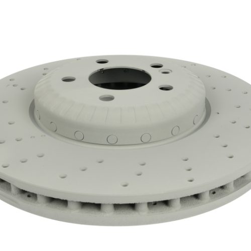 DBA Street Series OE Drilled Front Brake Rotor for Mercedes-Benz S400 Hybrid W222 2013-2017 - Premium Replacement - Image 2