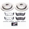 2003-2011 Lincoln Town Car Rear Z26 Street Warrior Brake Upgrade Kit - Premium Heavy-Duty Performance and Towing Reliability
