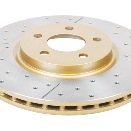 DBA Street Series Front Drilled and Slotted Rotor for Chrysler PT Cruiser 2001-2010 - Premium Replacement - Image 6
