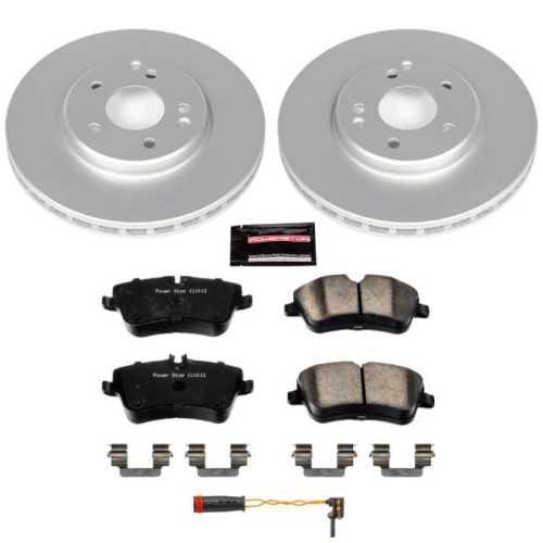 2006-2011 Mercedes-Benz SLK and C-Class Front Z23 Evolution Sport Coated Brake Kit - Heavy-Duty Replacement for Enhanced Braking Performance