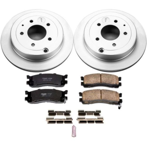 1994-1998 Mazda MPV Heavy-Duty Brake Rotor and Ceramic Brake Pad Assembly - Premium Replacement
