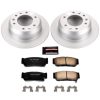 2006-2007 Hyundai Entourage & Kia Sedona Heavy-Duty Brake Rotor and Ceramic Pad Assembly - Premium Replacement