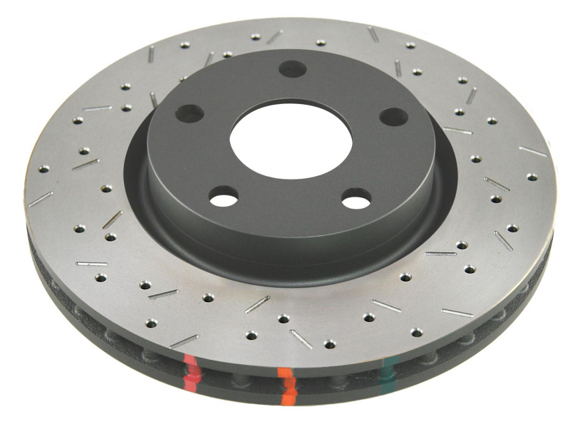 DBA 4000 Series Drilled and Slotted Rotor for Ford Focus 2016-2017 - Premium Replacement