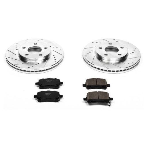 2008-2011 Chevrolet HHR Front Z23 Evolution Sport Brake Rotor and Pad Assembly - Heavy Duty Performance Replacement