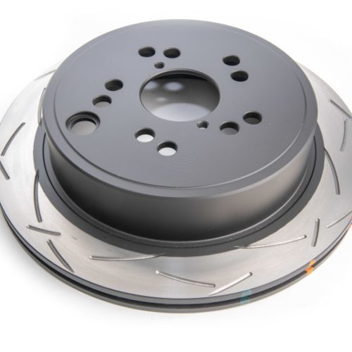 DBA 4000 Series Rear Slotted Rotor for Subaru BRZ, Scion FR-S and WRX 2013-15 - Premium Replacement