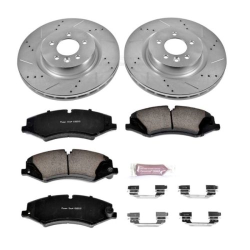 2010-2013 Land Rover Range Rover Sport Front Brake Performance Upgrade - Premium Replacement