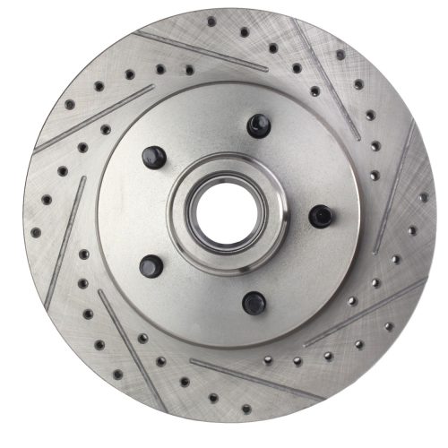 BPC-DBK6370LX-NS Chevy C10 2WD disc brake conversion kit drilled and slotted