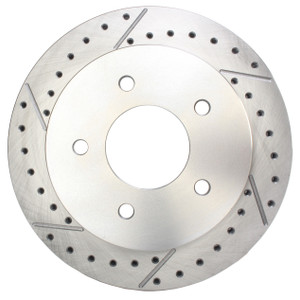 BPC-DBK1012TRK-5LXR 1963-1970 Chevy truck 5-lug rear disc brake conversion kit red calipers