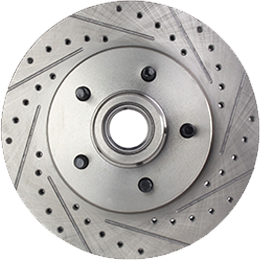 Bexar Pro Components 1963-1970 Chevy & GMC Truck 5-Lug Front Disc Brake Conversion Kit | Stock Height | Drilled & Slotted Performance Rotors