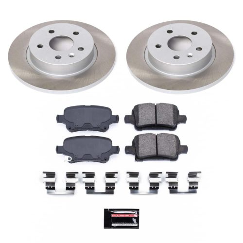 2016 Chevrolet Cruze Rear Semi-Coated Rotor Brake Assembly - Premium Replacement