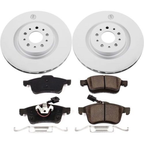 2015-2017 Ram ProMaster City Front Brake Rotor and Ceramic Pad Assembly - Heavy-Duty Fleet Replacement