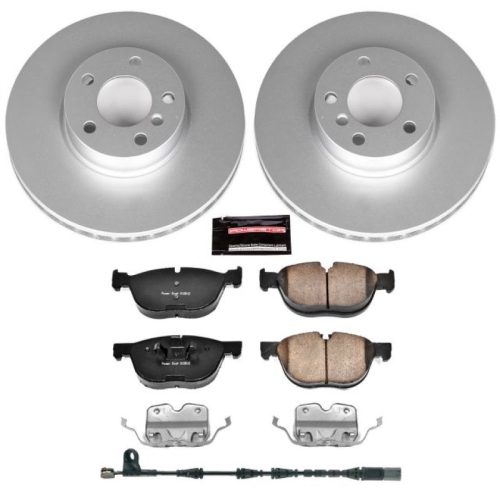 2011-'2018 BMW X5 & X6 Front Z23 Evolution Sport Coated Brake Kit - Heavy Duty Performance and Towing Reliability by PowerStop