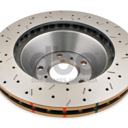 DBA 4000 Series Front Drilled and Slotted Rotor for Holden Commodore and Ute '97-'05 - Premium Replacement - Image 6