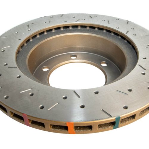 DBA 4000 Series XS Front Drilled and Slotted Rotor for Toyota Land Cruiser 1996-2002 and 4Runner 1996-2002 - Premium Replacement - Image 7
