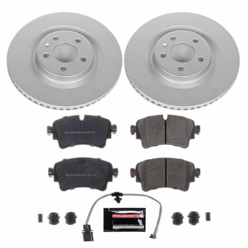 2018-2019 Audi Q5 Rear PowerStop Z23 Evolution Sport Coated Brake Kit - Premium Replacement